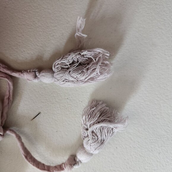 Simplee Dress Womens Medium Light Pink Maxi Dress Ruffle Sleeves & Lace Fairy - Picture 12 of 13